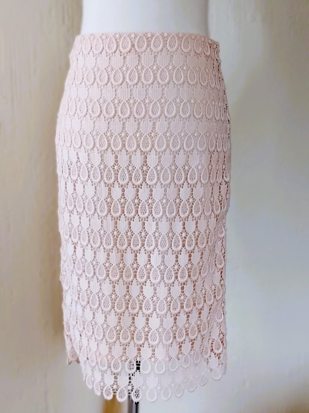 AT Cotton Lace Skirt 2 - Picture 2 of 7